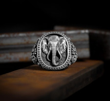 Elephant Luck Men's Signet