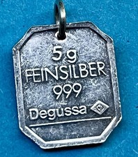 Degussa 5 gr. Silber Silver
