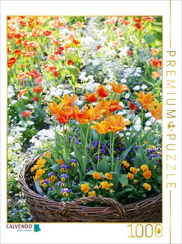 Calvendo puzzle orange tulpen - calvendo,