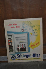 Altes Brauereischild 50er