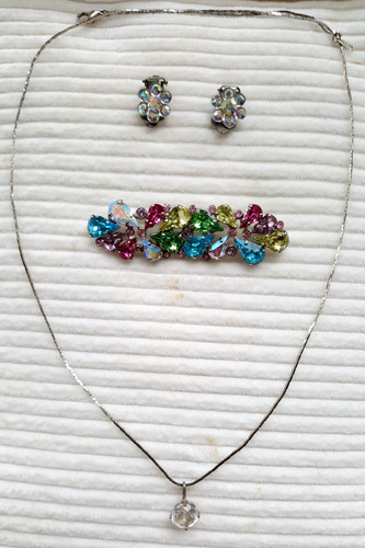 Kette bergkristall silber - kette,