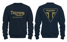 TRIUMPH SWEATSHIRT RUNDHALS SWEATSHIRT TRIUMPH MOTORCYCLES MOTO ENDURO