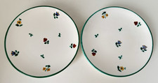 Gmundner Keramik Streublume grün 2x Dessertteller 19,5 cm GK3181 (2510DE5) 11/25