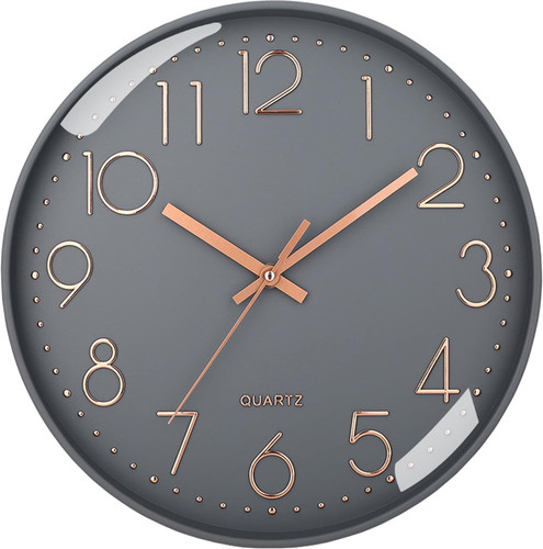Wanduhr leise nicht tickend - leise,,