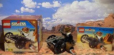 Lego 6790 6791 Bandit Cowboy Wild West Gewehr Geschützwagen Bandits Wheelgun