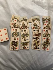 Miniatur Spielkarten Antik