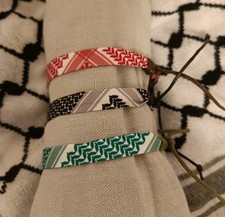 Armband palästina kuffiyeh free palestine kufiya Kefiye Schal Tuch Gaza *Neu*