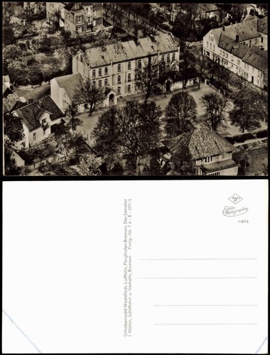 Ansichtskarte luftbilder - ansichtskarte,