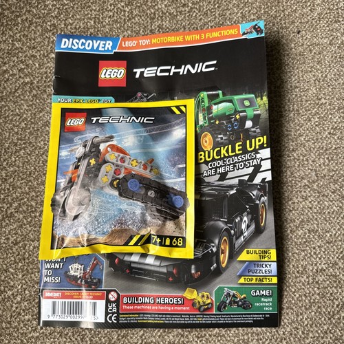 Lego discover technic magazine - discover,