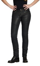 THE ROKKER COMPANY Damen Bikerjeans Diva Biker Style Motorradhose 2002 Schwarz
