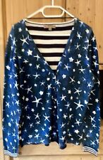 Feine ausgefallene Stoffweste von COMMA, langärmelig, Größe 44