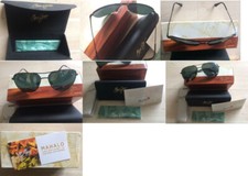 original Maui Jim CLIFF HOUSE Polarisierende Piloten Sonnen Brille black +TOP!+