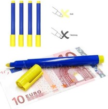 4X Falschgeld Geldscheinprüfer Stifte Geld Prüfstifte Geldscheinprüfer Test NEU