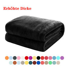 Kuscheldecke Winter Decke Wohndecke Sofadecke Flanell Tagesdecke Flauschige