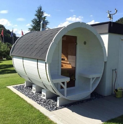 Outdoor sauna saunafass - outdoor-sauna,
