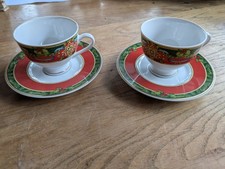 HW Heinrich Winterling  Weihnachten Geschirr   2 x Kaffeetasse + Untertasse