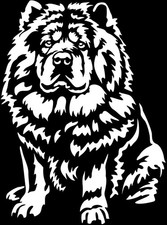 CHOW CHOW Aufkleber - Chow