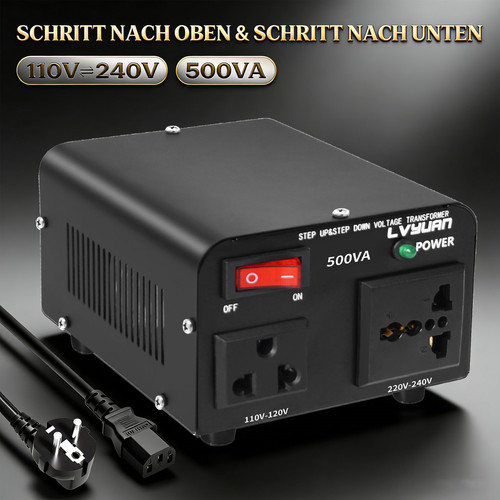 500w spannungswandler 110v - 500w,