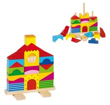 STECKFIGUR HAUS Steckhaus Steckspiel Steck-Haus stecken