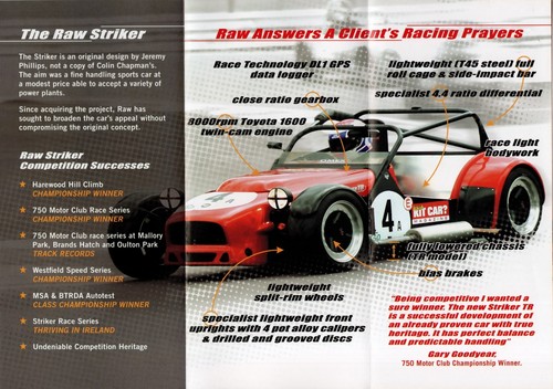 Raw striker kit car - raw,