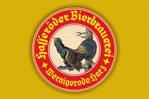 Blechschild hasseröder - ,