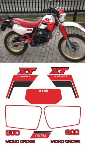 Kit aufkleber yamaha 600 - yamaha,