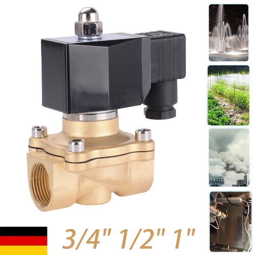 Magnetventil messing 2 - 1/2, 1