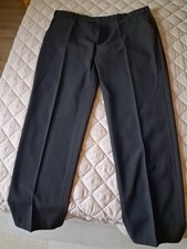 AWG BATTISTON Stoffhose Schwarz, Gr. 60