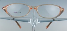 OXYDO 006 Brille Brillengestell Kunststoff Orange Transparent Damen Eyewear NEU