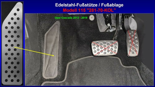 Fußstütze fußablage pedal - fußablage,