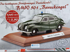ATLAS VERLAG BMW 501 Funkstreife Isar 12, Barockengel FLYER, WERBEBEILAGE #0804f