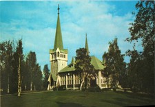 Postkarte: Jokkmokk. Kyrkan
