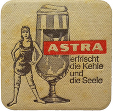 ALTER BIERDECKEL Astra St