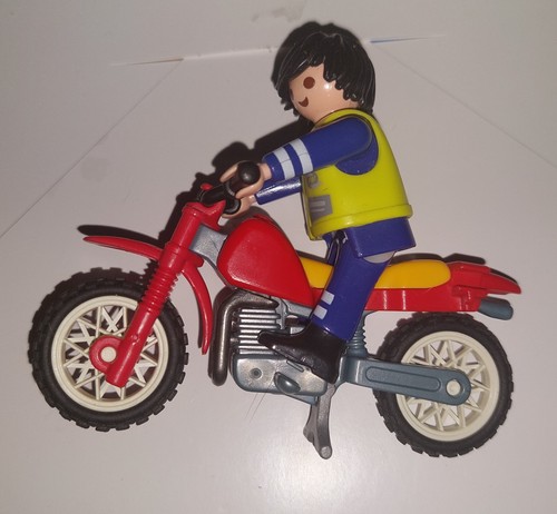 Playmobil motorrad mit fahrer - playmobil,