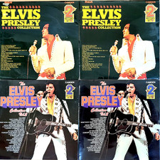 ELVIS PRESLEY - Collection Vol. 1 u. 2 - 42 Hits ! - UK Press. - 4 x Vinyl