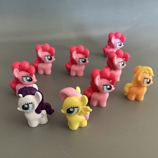 My Little Pony Figuren Konvolut 9 Stück Pinkie Pie Fluttershy Applejack Sammlung
