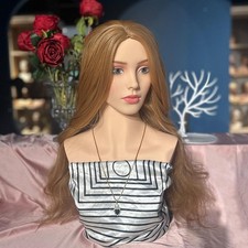 Realistische Schaufensterpuppe Kopf Perücke Show Ständer Display Requisite mit Make-up Puppe Kopf
