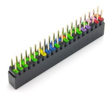 40 Pin GPIO Stacking Header für Raspberry Pi, farbig kodiert, 6,2mm farblich