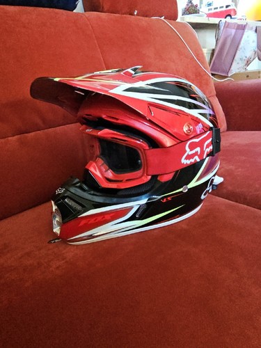 Fox motor cross helm - fox,