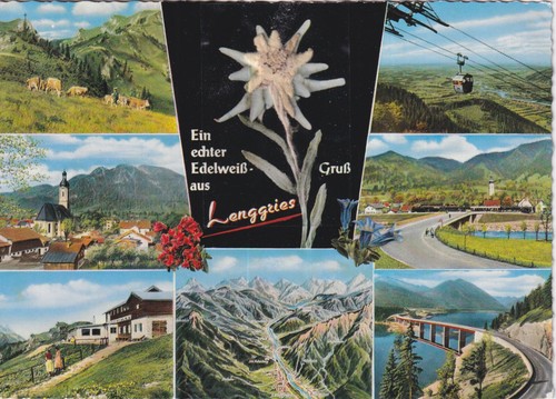 Alte postkarte ein echter - alte,