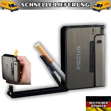 Zigarettenetui mit auswechselbarem Feuerzeug zum Verschenken Zigarettenbox