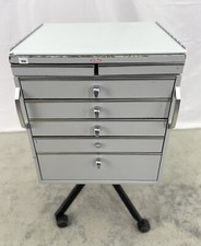 ANTHOS Amigo Instrumentenschrank Rollschrank METALL Bauhaus GEPFLEGT Shabby