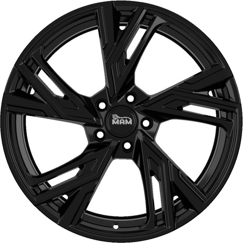 Mam rs5 black - black, painted