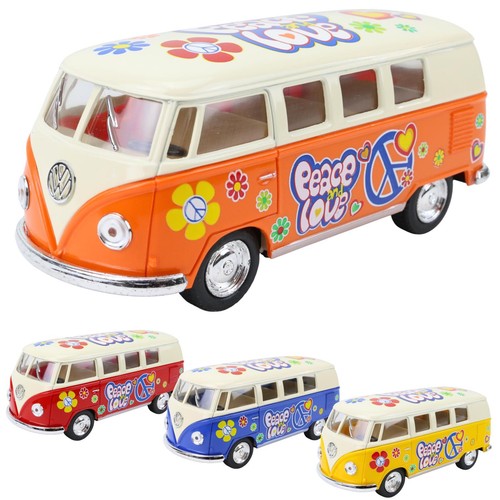 Bus flower power volkswagen - bus,