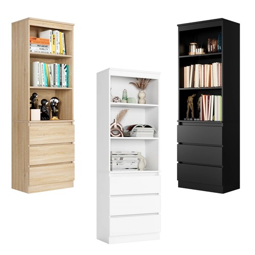 Bücherregal mit schubladen - mit,