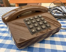 Post Telefon Tel 01 LX Braun