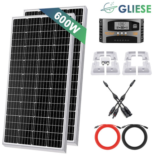 600w wohnmobil set solaranlage - 600w,