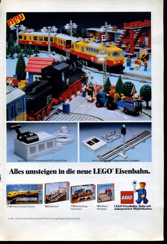 Lego alles umsteigen - umsteigen, in