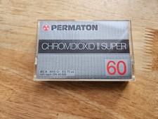 PERMATON CHROM DIOXID SUPER II-60 Audio Kassette RAR