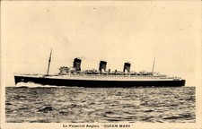 Ak Passagierschiff RMS Queen